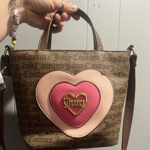 Juicy Couture heart tote.